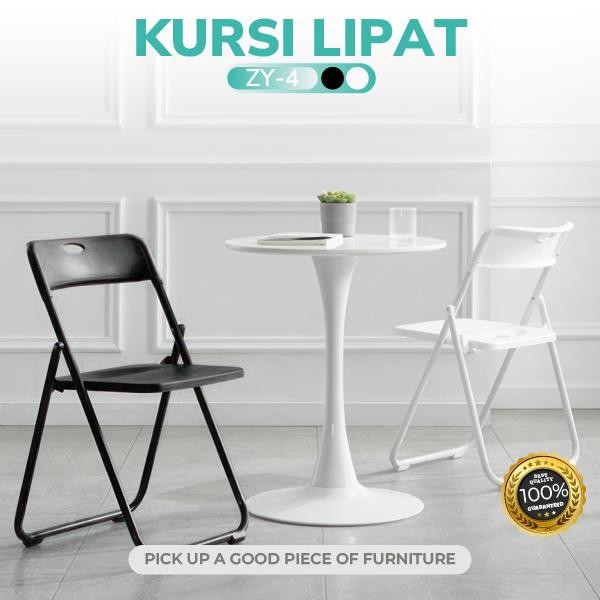 Kursi Lipat Portable Bangku Ruang Tamu Minimalis Zy-4