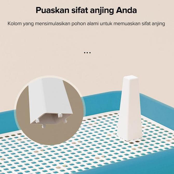 LEIRI- Toilet Anjing Dog Toilet Tempat Pipis Anjing Toilet Hewan