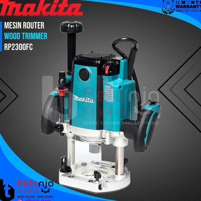 JINICHI- Makita Mesin Router RP2300FC Profil Kayu Besar Wood Trimmer RP 2300 FC