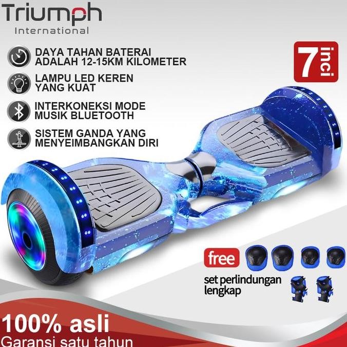 JINICHI- Hoverboard Anti-Slip/Anak-anak 7 Inch Hoverboard/Sepeda Keseimbangan