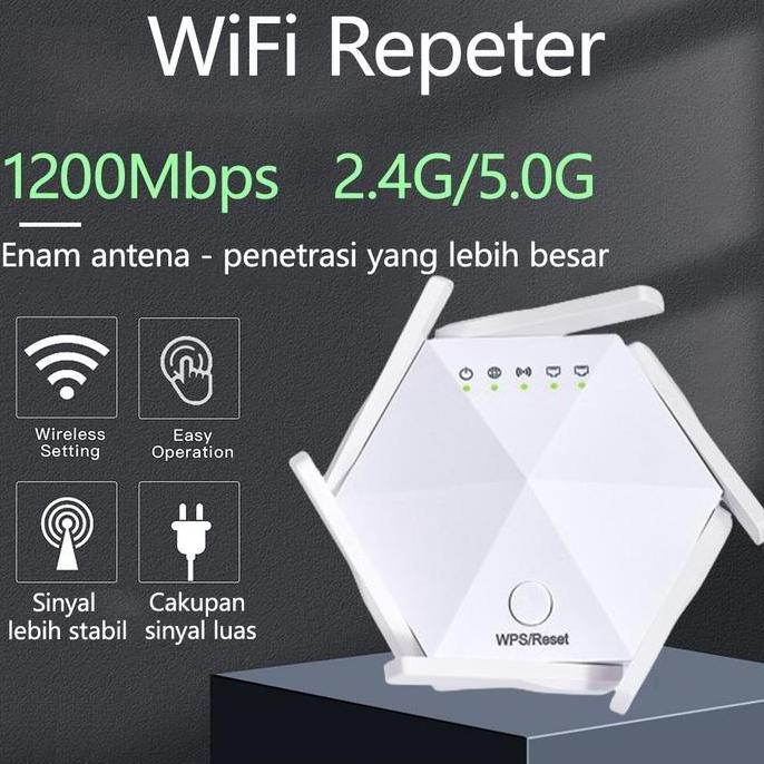 BECQUEREL- 6 Antena Penguat sinyal wifi penguat sinyal wifi penguat sinyal wifi dual band WIFI Repea