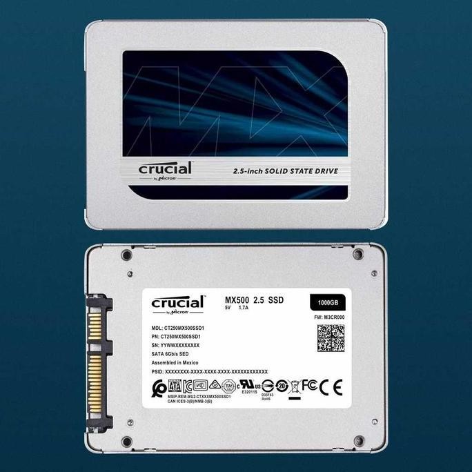 ROXANNE- Crucial MX500 SSD 250GB 500GB 1TB 2TB 560MB/s SATA III 2.5Inch