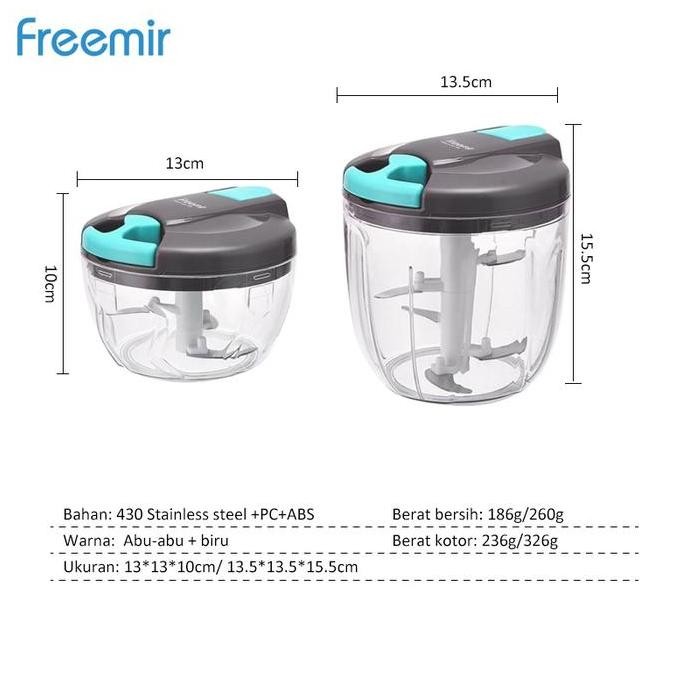 FREEMIR- CHOPPER MANUAL TARIK HVCF-GRAY+GREEN