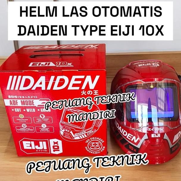 Helm Las Otomatis Daiden Eiji 10X Topeng Las Kedok Las Otomatis Daiden Eiji 10X