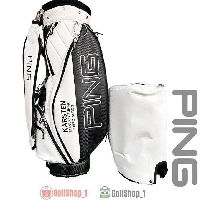Premium Cart Bag Golf Ping Golf New - Tas Golf Ping Golf Import Promo