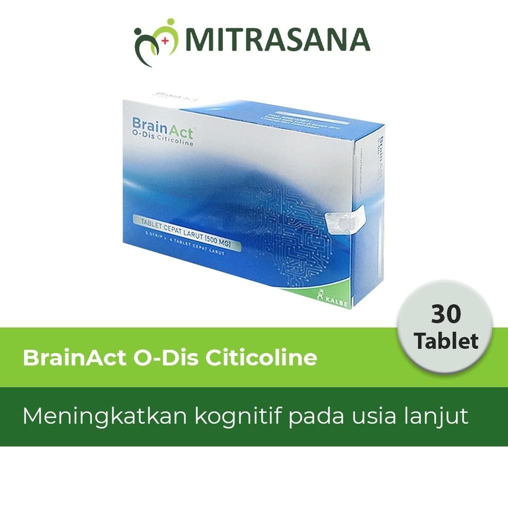 Brainact O-Dis 30 Tablet | Brainact 500 Mg 30 Tablet Original