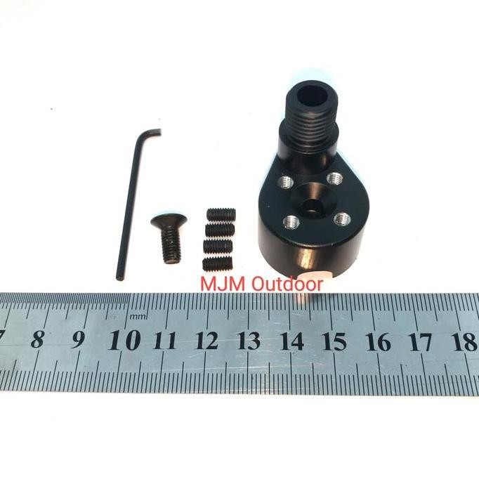 BEBAS ONGKIR - Adaptor Peredam Canon 808 Aluminum (ORI)