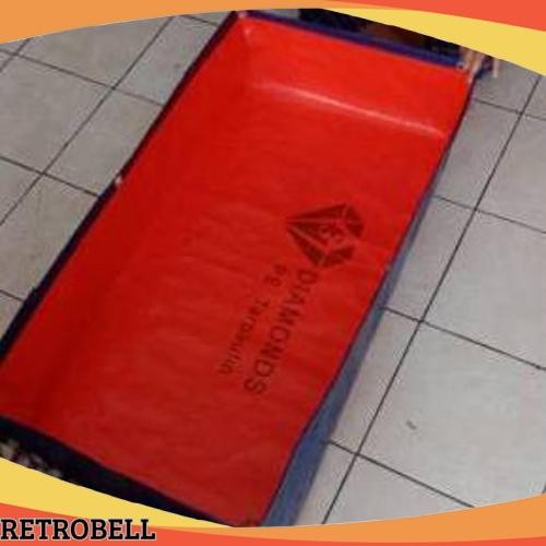 Big Promo TERPAL KOLAM IKAN  A15 1x0,50x0,25/TERPAL KOLAM KOTAK ikan kecil/Terpal kotak mini tebal/T