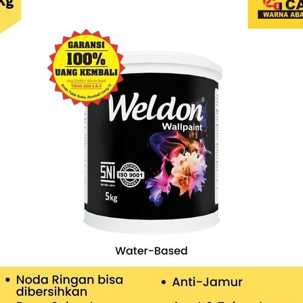 Cat Tembok Weldon Interior 5 Kg