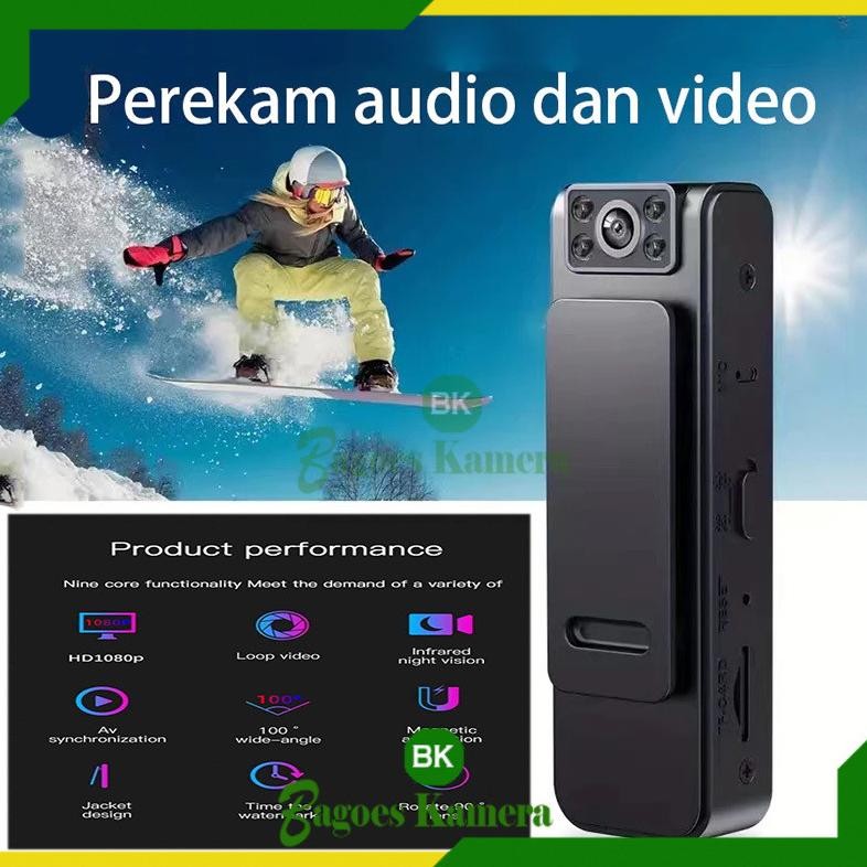 [BK] Camera mini HD 1080P kamera digital pocket camera Spy Camera Full HD 1080P Kamera cctv mini ter