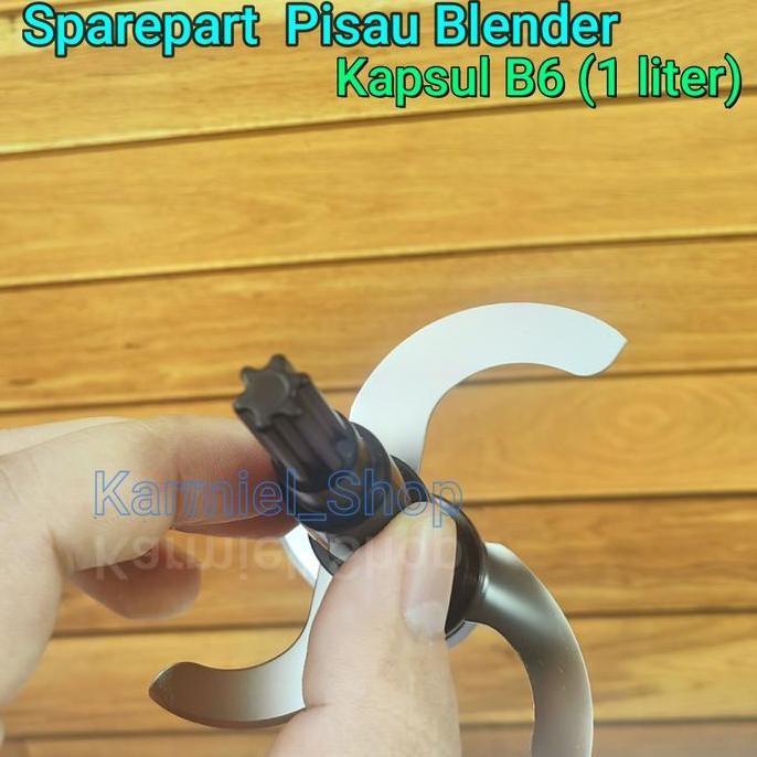Blender Kapsul bintang 6 sparepart 4 Mata Chopper