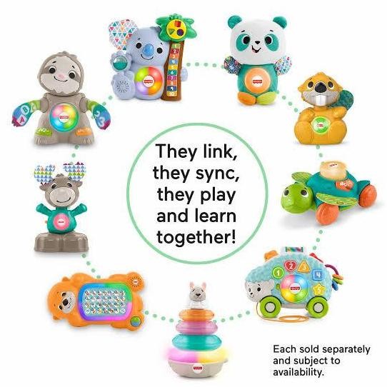 Fisher Price Linkimals Panda Koala Otter Liama original