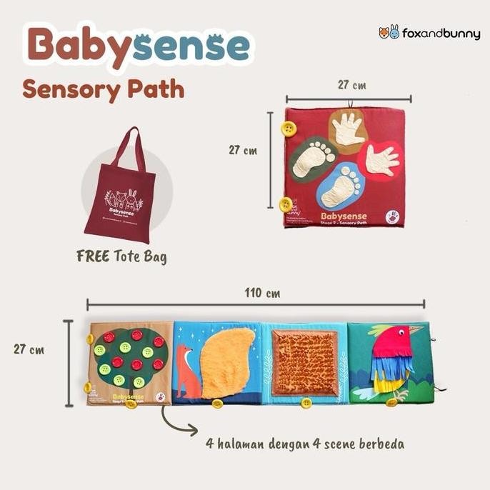 Sensory Path | Baby Sense | Usia 0-3 thn