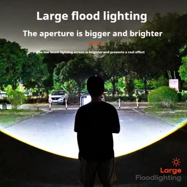 Philips Lampu Senter LED Multifungsi SFL3121 Senter Gunung Senter Jumbo dengan lampu baca samping Se