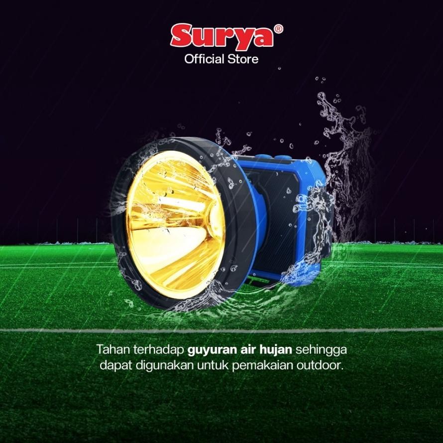 SENTER KEPALA LED 20W CAHAYA KUNING SYH L206A CAHAYA TERANG BISA CAS TAHAN LAMA Senter