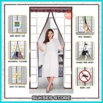 TIRAI MAGNET PINTU KHUSUS RUANG AC (BAHAN PLASTIK PVC)