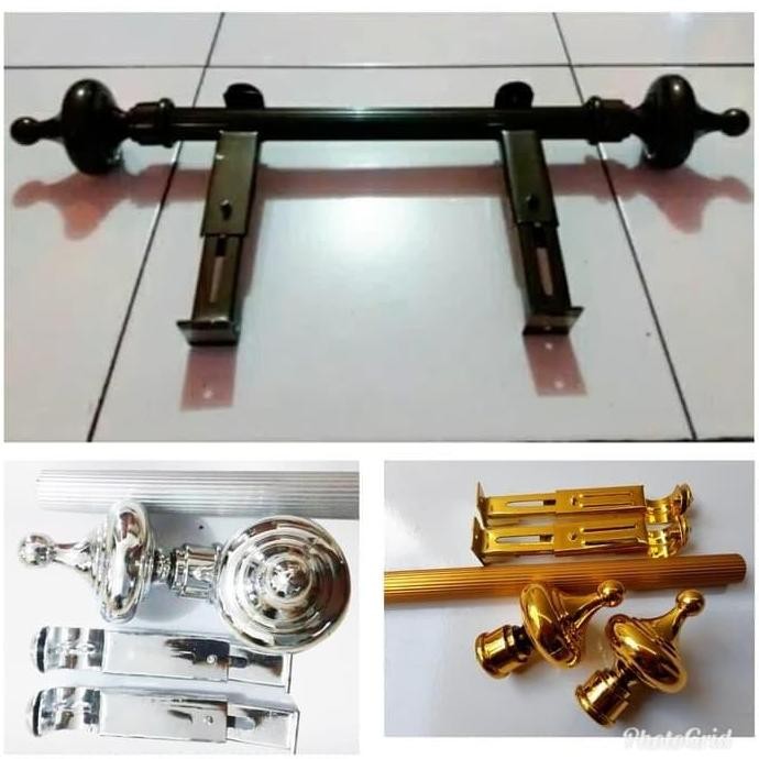Rel - Batang 150 cm - Rell Gorden - Batang Gorden - rell jendela