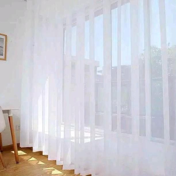 VITRASE GORDEN PUTIH POLOS PELAPIS GORDEN GAYA KOREA Kotak-kotak