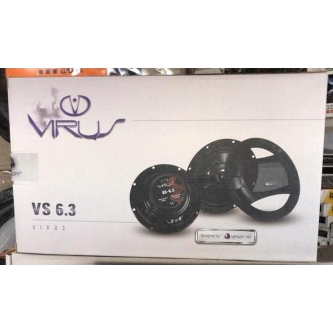 Speaker Coaxial Venom Virus VS 6.3 Speaker Pintu Mobil Venom Virus