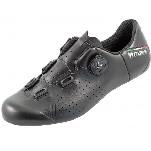 Sepatu Road Bike - Vittoria Alise Road Shoes - Black