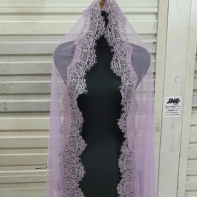 Veil/kerudung Pengantin ibu hajat
