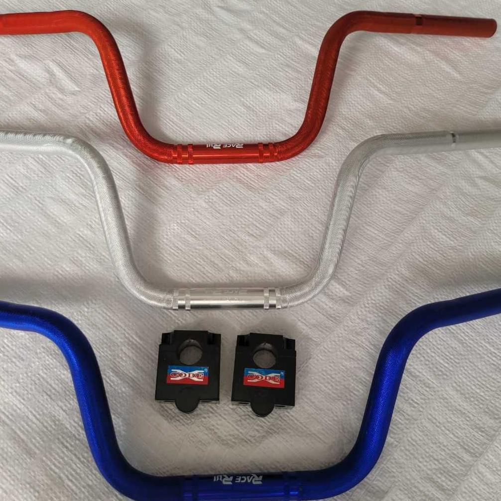 Stang Fatbar Variasi Model Harley Full CNC Sepeda Motor TIGER, Mega Pro, Verza, CB150 Aksesoris moto