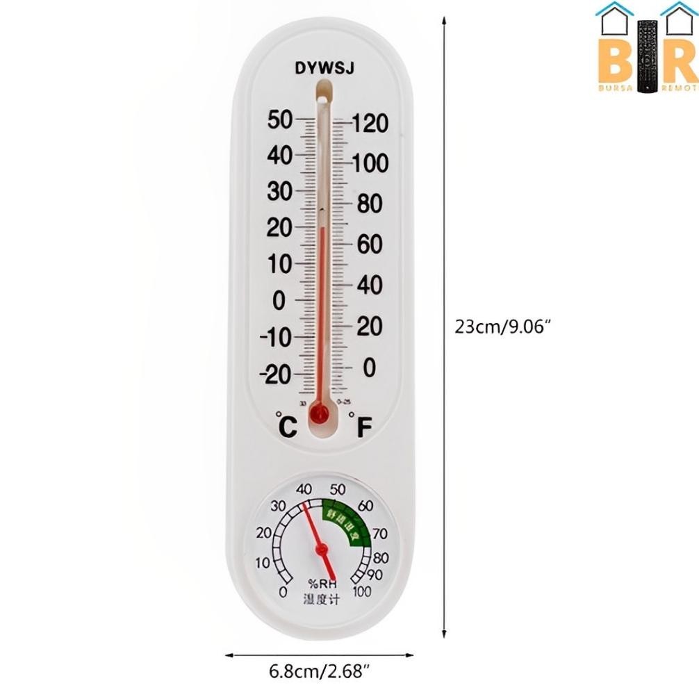 Super Seller Promo Xtra Wall Thermometer Alat Pengukur Pengatur Suhu Kelembaban Ruangan Panjang Dan 