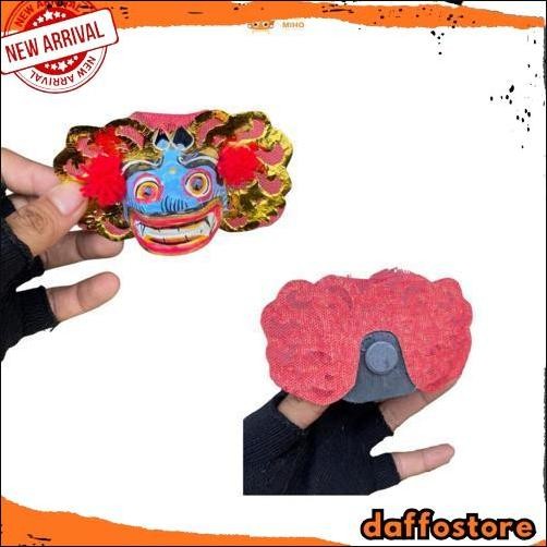GROSIR Magnet Kulkas Barong Mini Kayu - Barong Kayu Mini - Kerajinan Tangan Bali - Oleh - oleh Khas 
