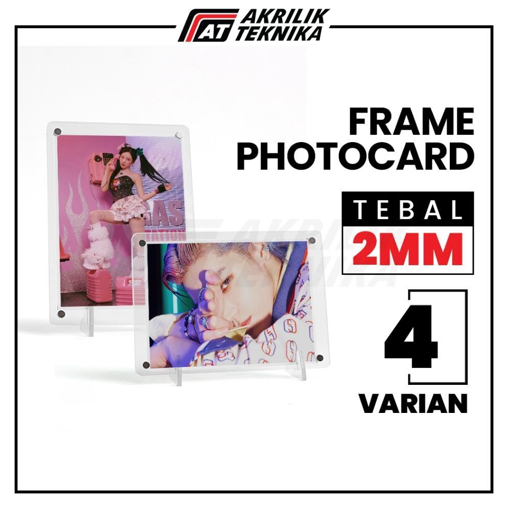Ss-64 9.9 Frame Photocard Korea Magnet Display Akrilik Foto 2Mm - 2R 3R 4R 5R Uk-12 Ss-64