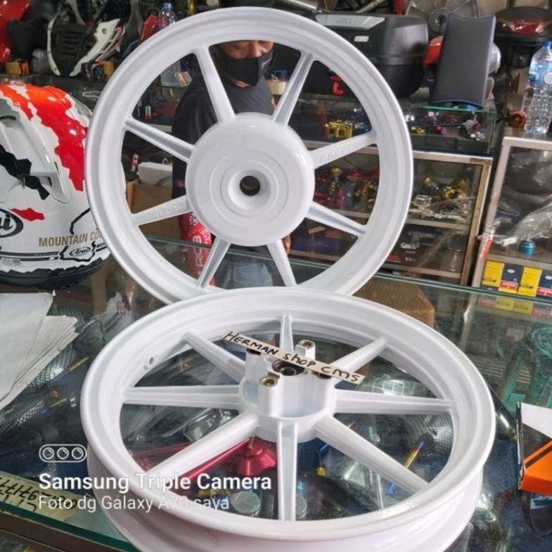 Velg VRossi Comet Beat - Vario 110 scoopi / Velg Vrossi Comet Vario 110  Beat scoopi putih / Velg Be