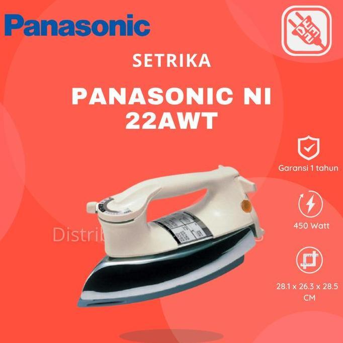 Panasonic Setrika Berat Ni - 22Awt Bergaransi Resmi Original