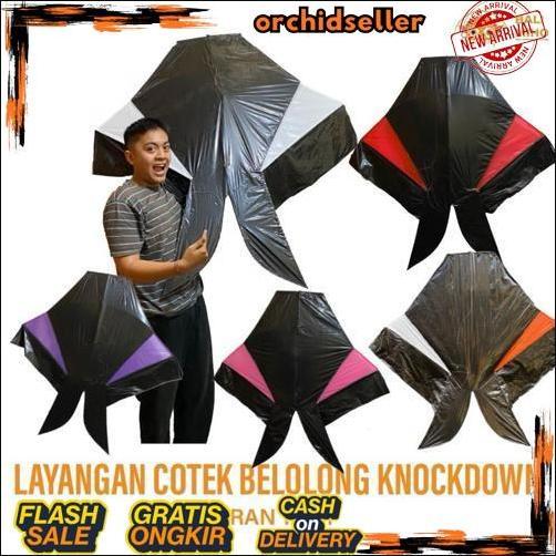 Terlaris Layangan Cotek Belolong Knockdown - Layangan Cotek - Layangan bebean knockdown - Layangan B
