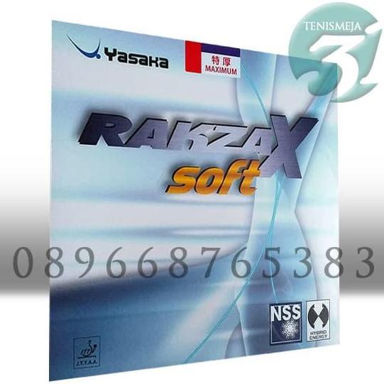 TERMURAH - Yasaka RAKZA X SOFT, karet tenis meja buatan Germany