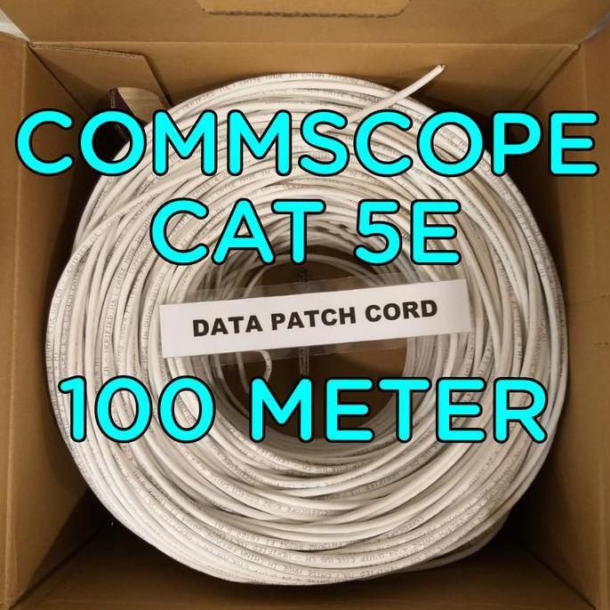 HARGA DISC - amp commscope cat 5e 100meter / kabel lan utp commscope cat 5e amp