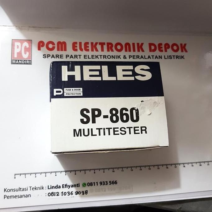 TERMURAH - multimeter multitester mini heles sp-860 analog original