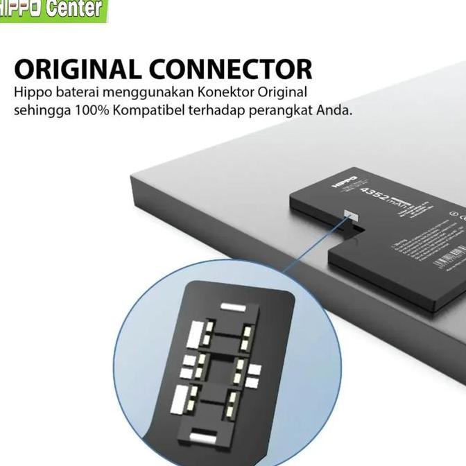 DF303>> BATERAI HIPPO Compatible with INFINIX S5 ( X652 ) / S5 LITE ( X652B ) / SMART 4 ( X653 ) ( B