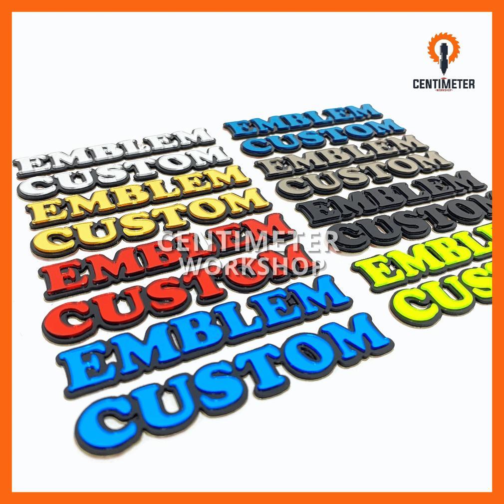 Kekinian Emblem Custom Body Motor / Emblem Custom ,,