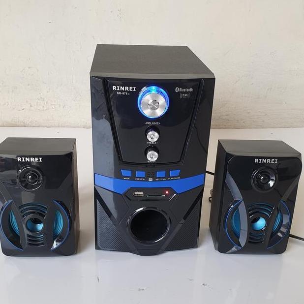 Speaker Rinrei Sr878S Speaker Bluetooth Radio