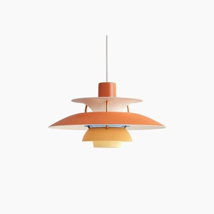 Lampu Gantung Minimalis Scandinavian Japandi Louis Poulsen Replica PH5 Hues of Orange HM