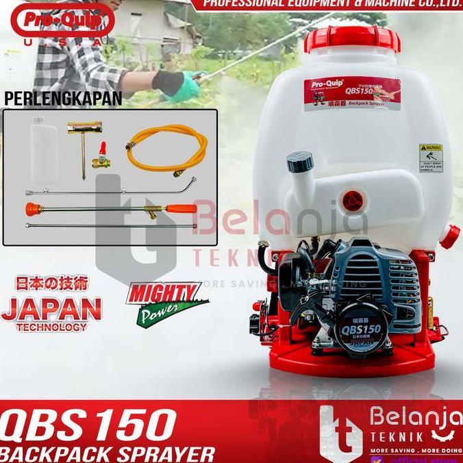 JOANNE- Proquip Mesin Semprot Hama Bensin QBS150 Backpack Sprayer 2 Tak QBS 150