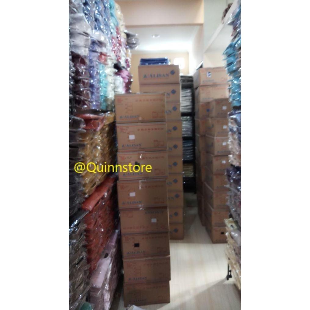 Alisan Kemeja Polos Reguler Lengan Panjang Size 17 //Putih//
