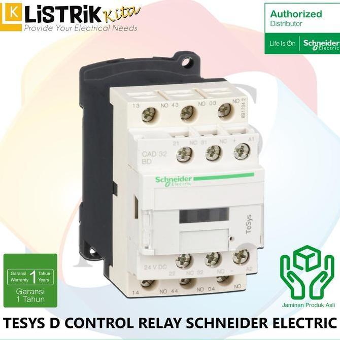 Promo SCHNEIDER AUXILIARY CONTACTOR - CAD32BD COD