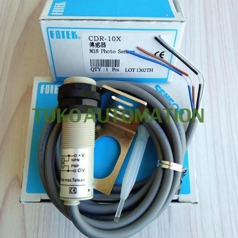 Promo CDR 10X CDR-10X CDR - 10X CDR10X Reflex Type Photoelectric Sensor PS91 COD