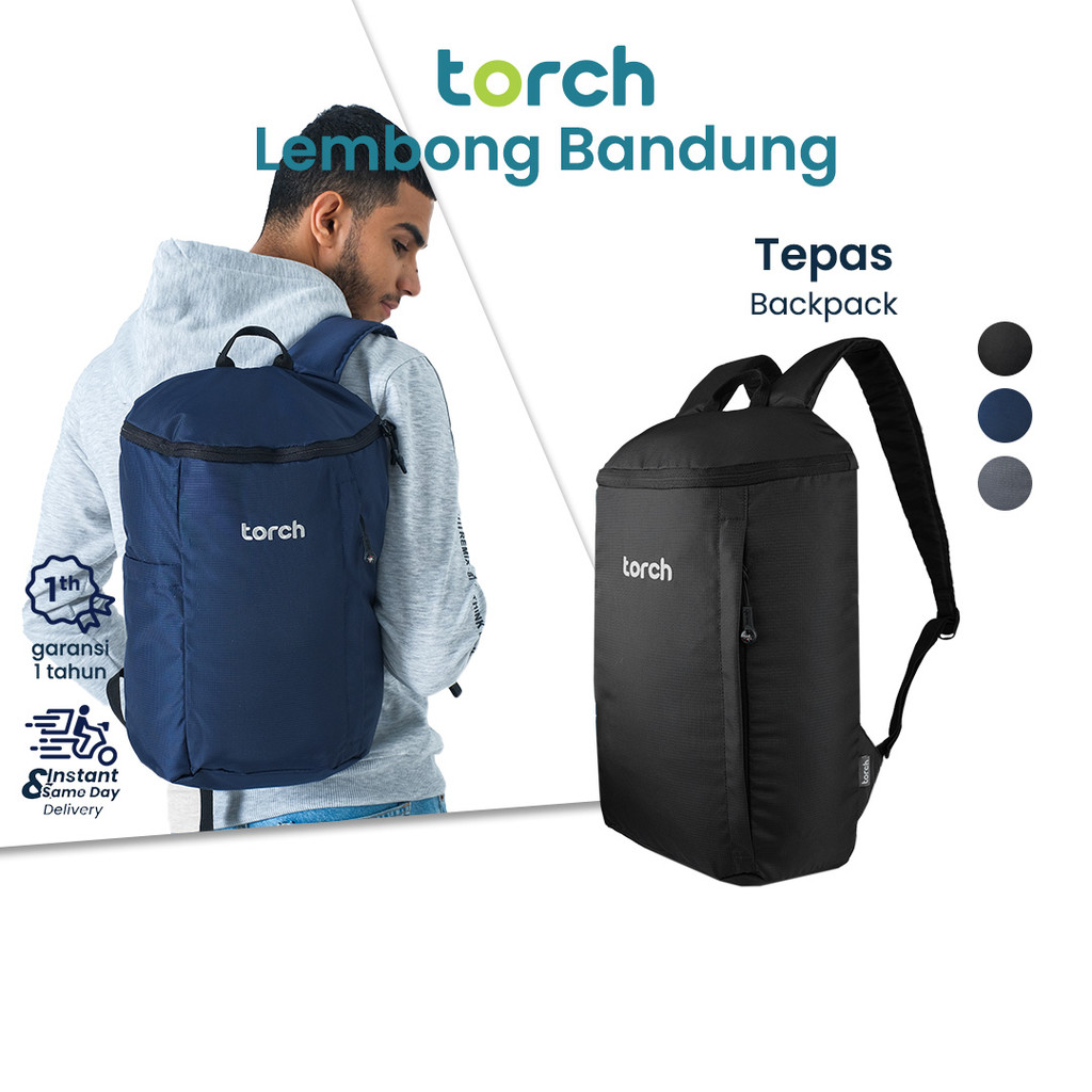 TORCH Tepas Backpack Tas Ransel Gendong Pria Wanita Anti Air