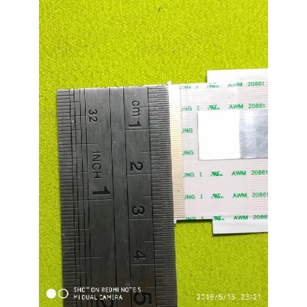 Kabel data flexible fleksibel LVDS 60pin panjang 43cm AWM