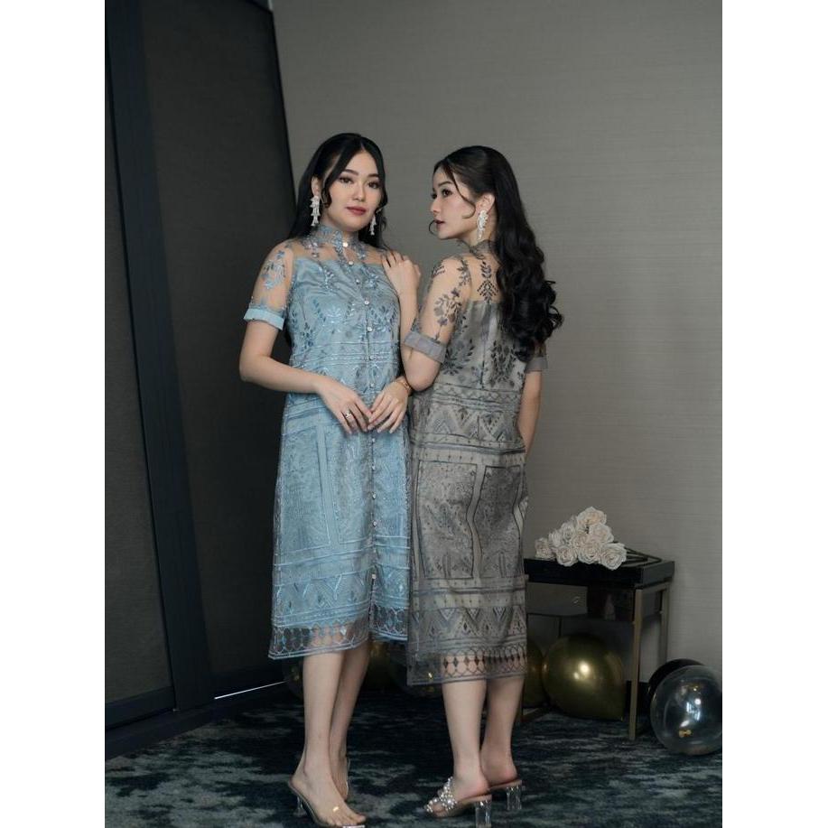 Promo Missnomi - Lucent Dress Premium / Tile Premium / Dress Tile / Dress Wisuda / Bridesmaid Dress 