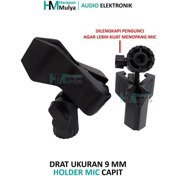 Holder Mic / Capit Mik / Jepit Dudukan Stand Microphone