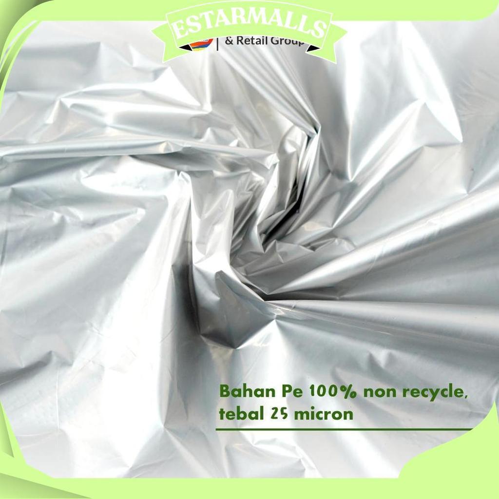 Plastik Mulsa Perak 1 Roll 8 Kg Mulsa Grenjeng Lebar 80 Cm Sale