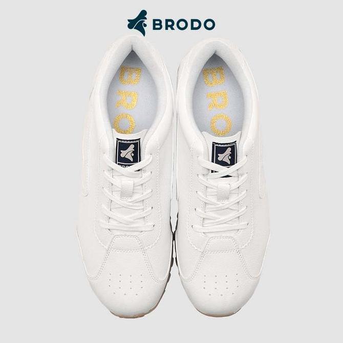 BRODO - Sneakers Corte Jog Full White GS