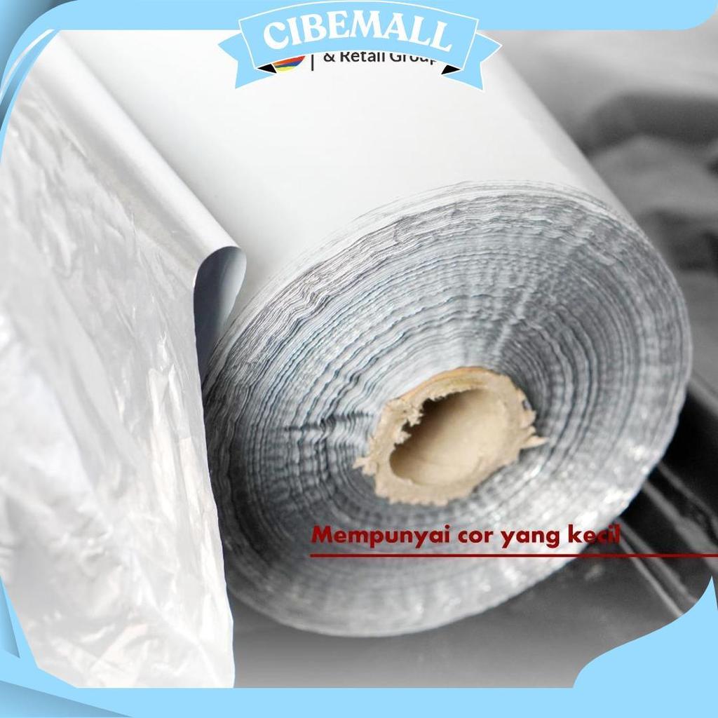Premium  Plastik Mulsa Perak  1 Roll 8 Kg Mulsa Grenjeng Lebar 90 Cm Promo Puncak